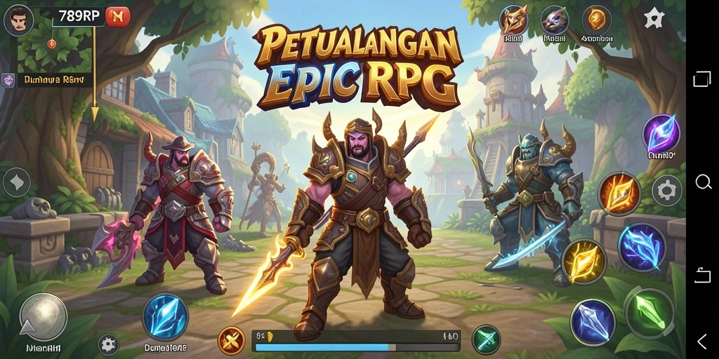 Gameplay menegangkan di dunia fantasi 789RP.