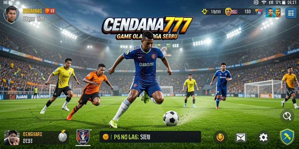 Screenshot CENDANA777 menampilkan gameplay olahraga yang menarik dan dinamis.