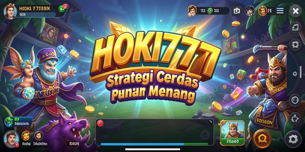Tampilan gameplay mendebarkan HOKI777 dengan berbagai strategi yang bisa diterapkan.