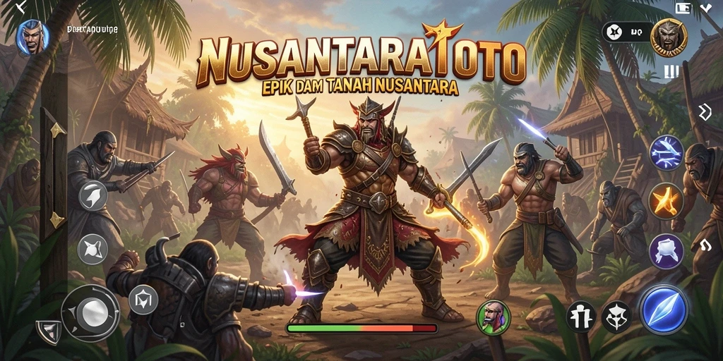 Tampilan gameplay NUSANTARATOTO yang seru dan penuh aksi.