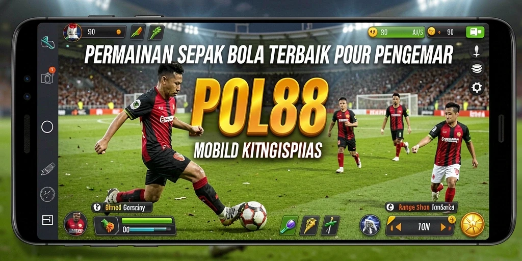 Tampilan gameplay POL88 yang mendebarkan dalam pertandingan sepak bola.